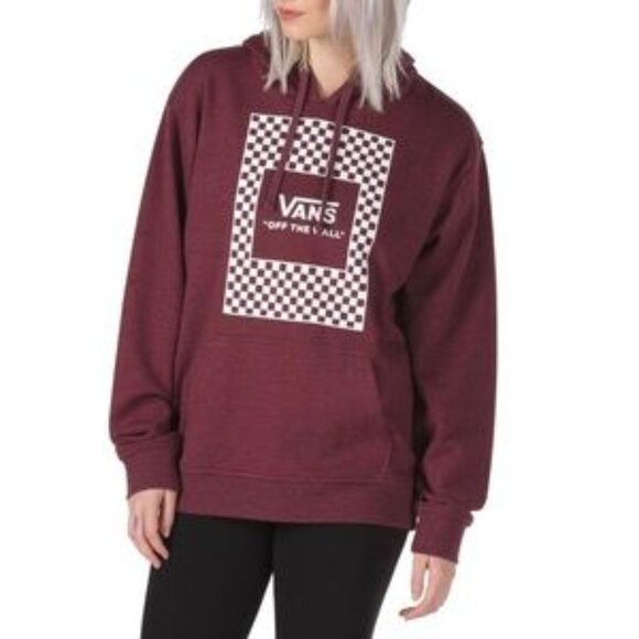 Vans Boxed Pullover II Hoodie in Port Royal Heather - Picture 1 of 15